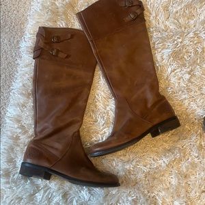 Vince Camuto Brown Leather Boots